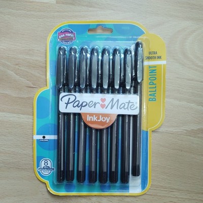 Paper:Mate Kugelschreiber InkJoy 100, 8er Blister, schwarz