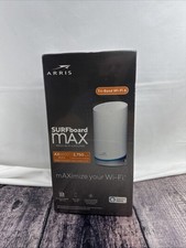 ARRIS Surfboard mAX W21 Tri-Band Mesh Ready Wi-Fi 6 Router, AX6600 Wi-Fi - White