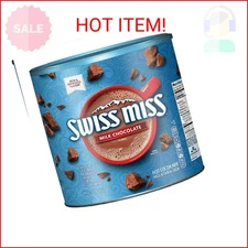 Swiss Miss Milk Chocolate Flavor Hot Cocoa Mix Canister, 76.55 oz.