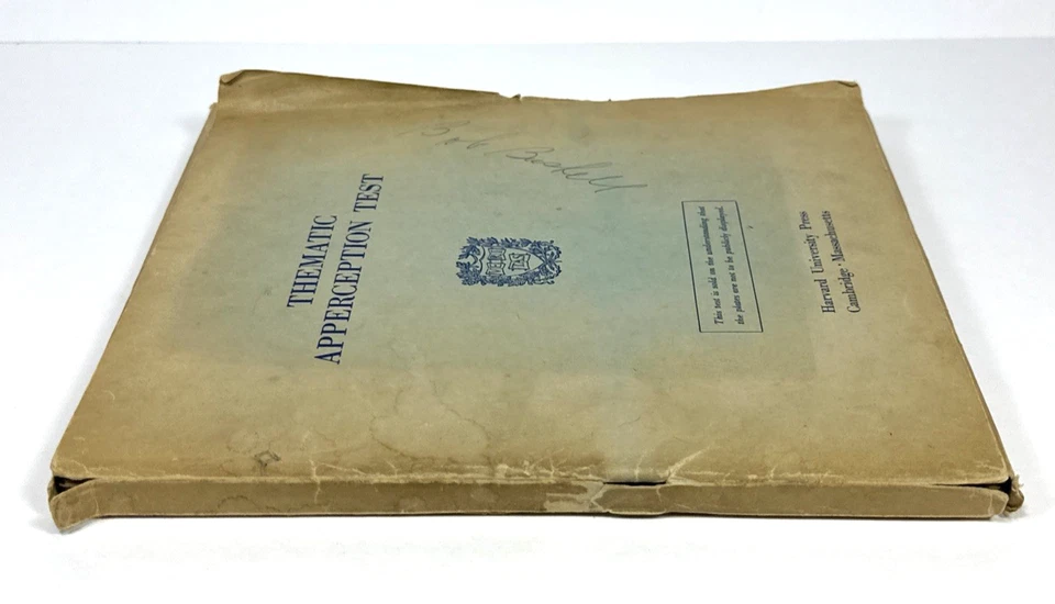 Thematic Apperception Test 31 Photo Plates Vintage Psychology Harvard Univ Press - Image 4 of 4