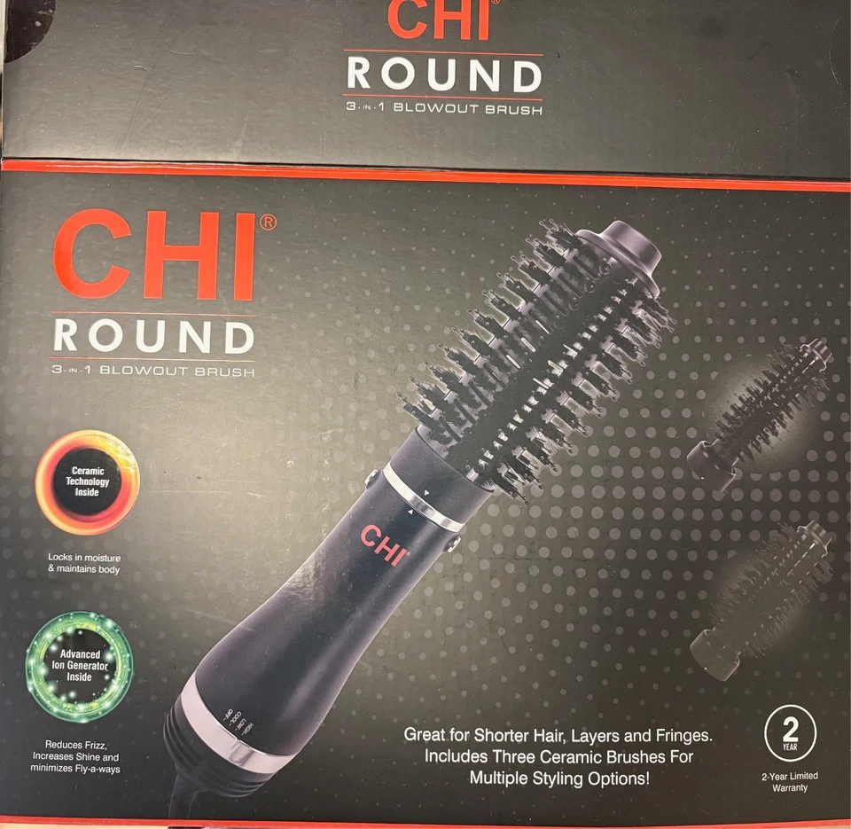 CHI Round Haarbürsten Volumizer 3 in 1 - Bild 2 von 2