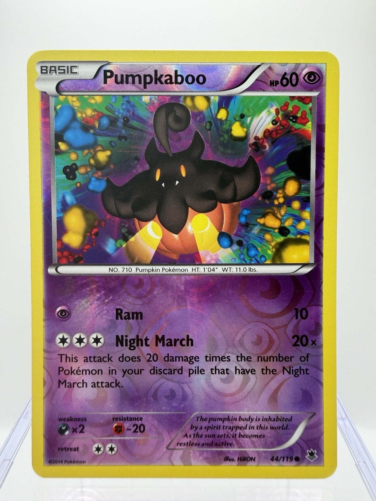 Pumpkaboo 44/119 XY - Phantom Forces Reverse Holo