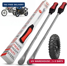 14.5 Tire Spoons Motorcycle Tire Iron Levers Pry Bar Set Changing Tires Removal 14.5 Tire Spoons Motorcycle Tire Iron Levers Pry Bar Set Changing Tires Removal