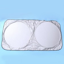 Car Interior Windshield Double Ring Sun Shade Heat Block Anti-UV Cover