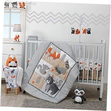 Acorn 3-Piece Crib Bedding Set