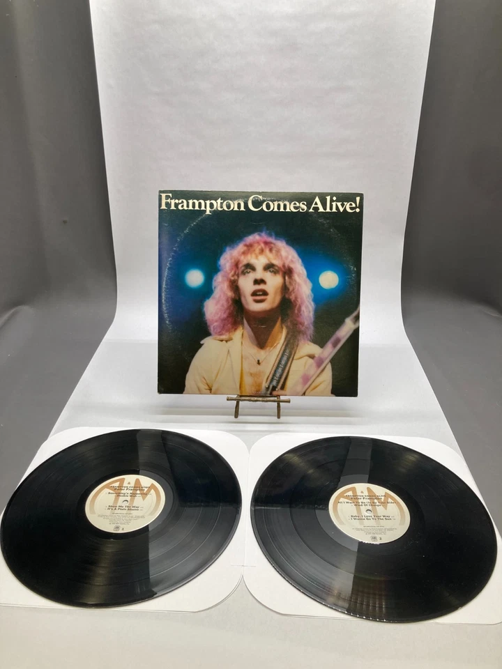 Peter Frampton Frampton Comes Alive! Vintage Vinyl 2LP 1976 A&M Record SP-3703 - Image 3 of 4