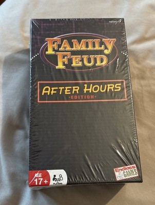New/Sealed Family Feud After Hours Edition Adult Party Game Endless Games