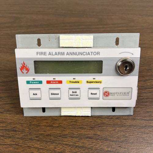 Honeywell Notifier LCD-2X20 Fire Alarm Annunciator (No Key) - Picture 2 of 5