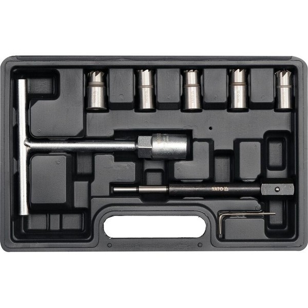 Yato Schneidsatz FüR Common-Rail-Diesel-EinspritzdüSen, 8-Teilig, YT-17625-image