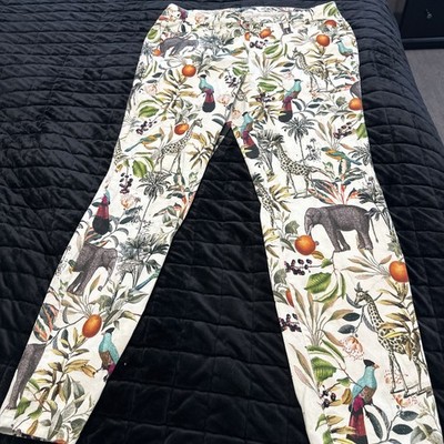 MYBC Jungle Print Jeans 34 Waist
