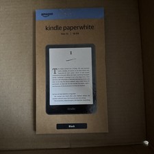 Amazon - Kindle Paperwhite Gen 12- 16Gb 2024 Black 7" IPX8 SA568B