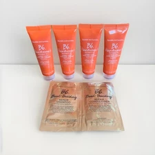 4 X Bb Hairdresser’s Invisible Oil Long Last Cream 1 Oz + Shampoo & Conditioner