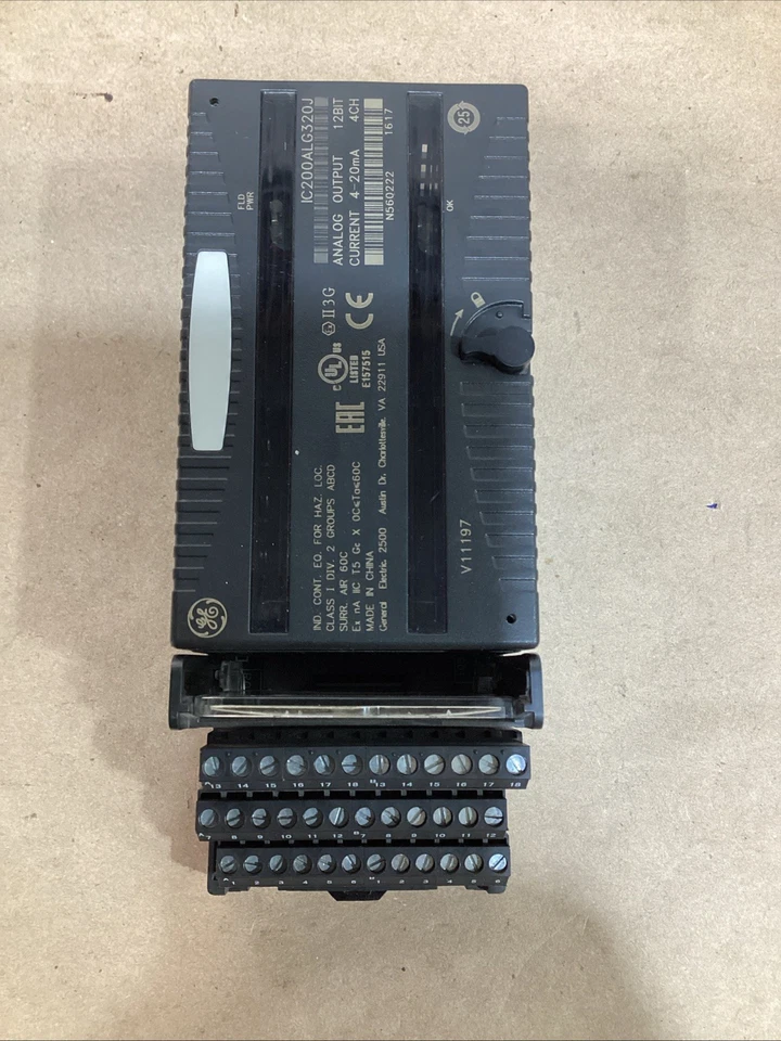 GE Fanuc IC200ALG320J Analog Output Module (FREE SHIPPING) - Image 4 of 4