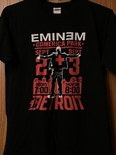 Eminem - Comerica Park - Sept 2 3 , 2010 - Detroit - Black Shirt - L