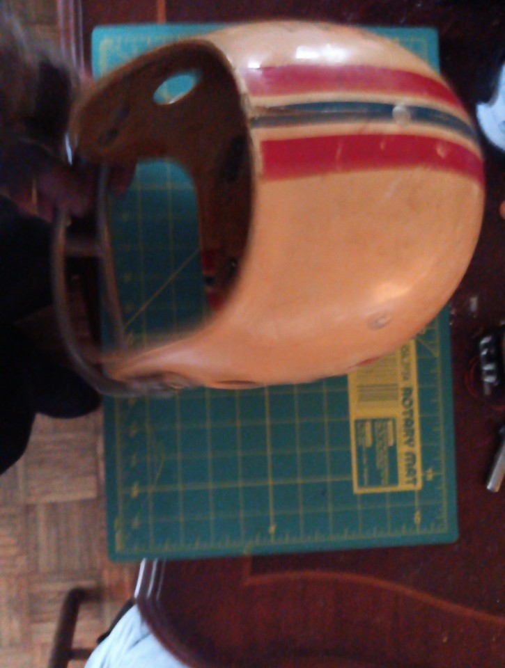 Casque De Football Vintage Rawlings Washington Redskins - Taille M, Rouge/blanc/jaune - Occasion