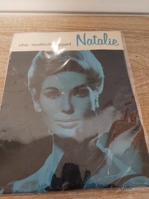 Vintage Damen Strümpfe ''Natalie''  Größe 9-9,5 Perle 