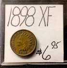 1898 Indian Head Cent XF! ENN Coins