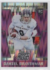 2016 Panini Prizm Collegiate Draft Picks Purple Flash 54/99 Daniel Braverman 0f8