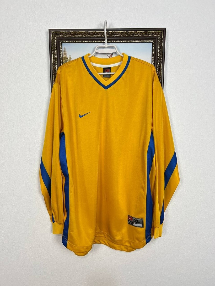 Vintage 90's Nike Football Template Shirt Long Sleeve Soccer