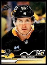 2023-24 Upper Deck Noel Acciari Pittsburgh Penguins #607