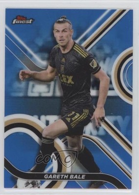 2022 Topps Finest MLS Blue Refractor 89/150 Gareth Bale #60 6d8