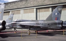 Kodachrome Slides XS458 (DY) EE Lightning T5 RAF Cranfield 1988 (B15)