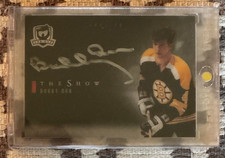 2021-22 The Cup The Show Auto Autographs Black #SB30 Bobby Orr 🔥
