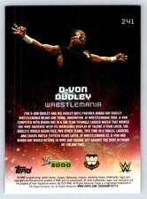 2025 Topps WWE Universe 241 D-Von Dudley