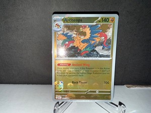 Archeops 051 2025 Pokemon S&V White Flare Poke Ball Holo Rare Card NM+