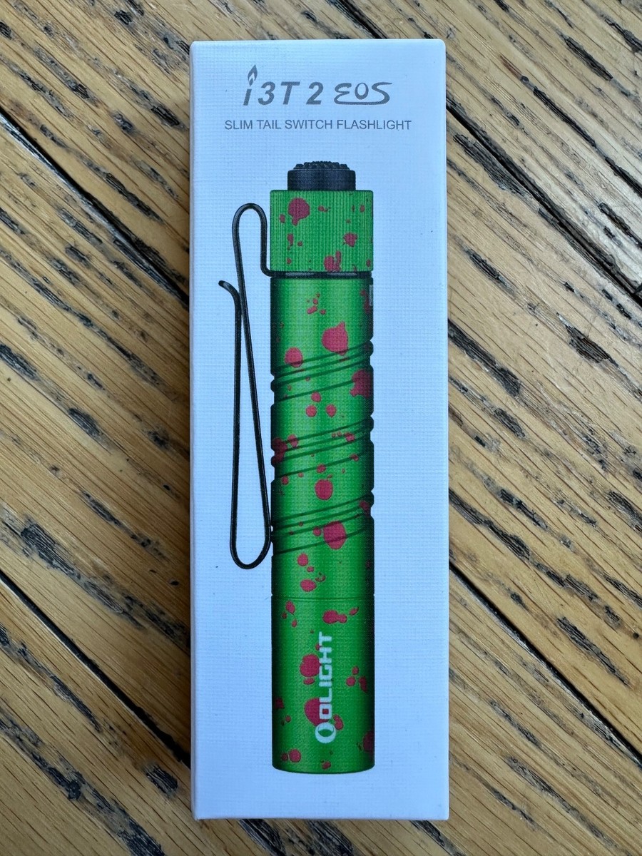 Olight i3T 2 EOS Limited Edition Zombie Green Sweet Pink LED