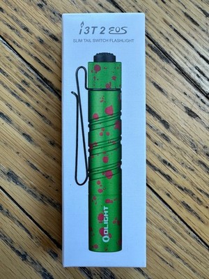 Olight i3T 2 EOS Limited Edition Zombie Green Sweet Pink LED