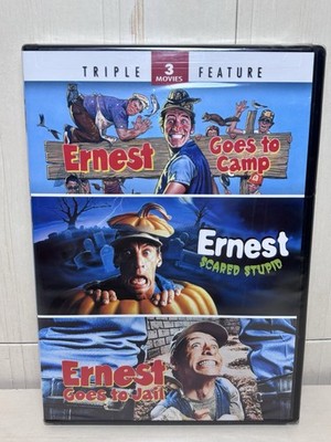 Ernest Goes to Camp/Ernest Scared Stupid/Ernest Goes to Jail 2011 DVD SEALED OOP