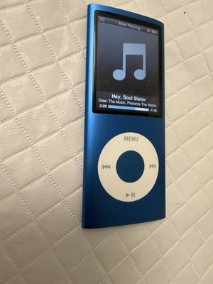 Apple iPod Nano A1285 8GB Blue MP3 Player Video Playback Games USB