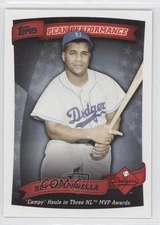 2010 Topps Peak Performance Roy Campanella #PP-29 HOF