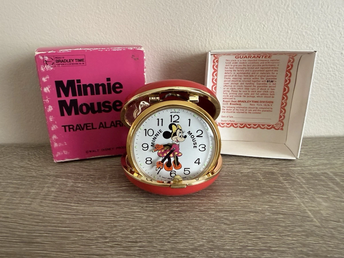 【動作OK】BRADLEYその① 1960～70年ミッキー ゼンマイ目覚まし時計 Bradley Clock In Disney Clocks & Radios (1968-Now) for sale | eBay