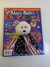 TY Beanie Babies Magazine Mary Beth's Bean Bag World Monthly  July 1999