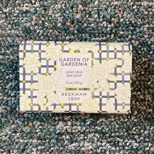 NEW BEEKMAN 1802 Garden of Gardenia 9 Oz. Goat Milk Bar Soap