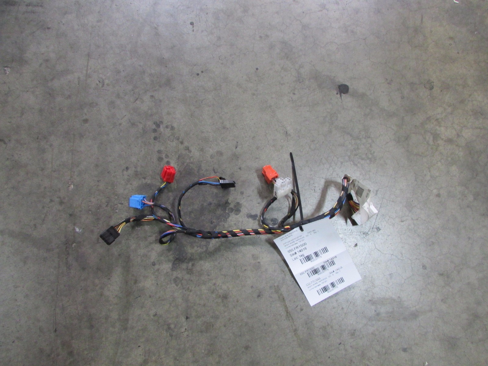 Ferrari 360, Tunnel Wiring Harness, Used, P/N 181281