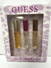 Guess by Parlux 3pc Set: Gold, Guess, Guess by Marciano 0.27 oz/8ml EDP Spray