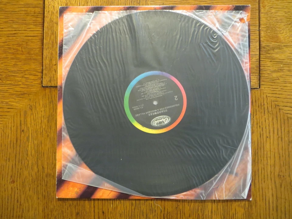Shadowfax - Folksongs For A Nuclear Village 1988 Capitol C1-46924 Vinyl EX/VG!!! Foto 3 de 4