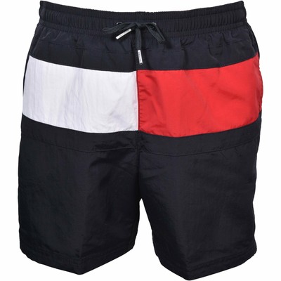 tommy hilfiger navy swim shorts