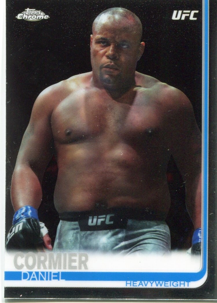 2019 Topps UFC Chrome NO. 50 Daniel Cormier - Heavyweight