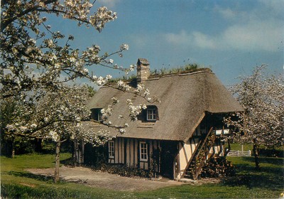 France Cote Fleurie Maison Typique Du Marais Vernier Carte Postale Ebay