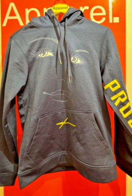  Take Risks & Prosper Hoodie, Navy Blue, All Eyes On Me, NEW, Size S, B166