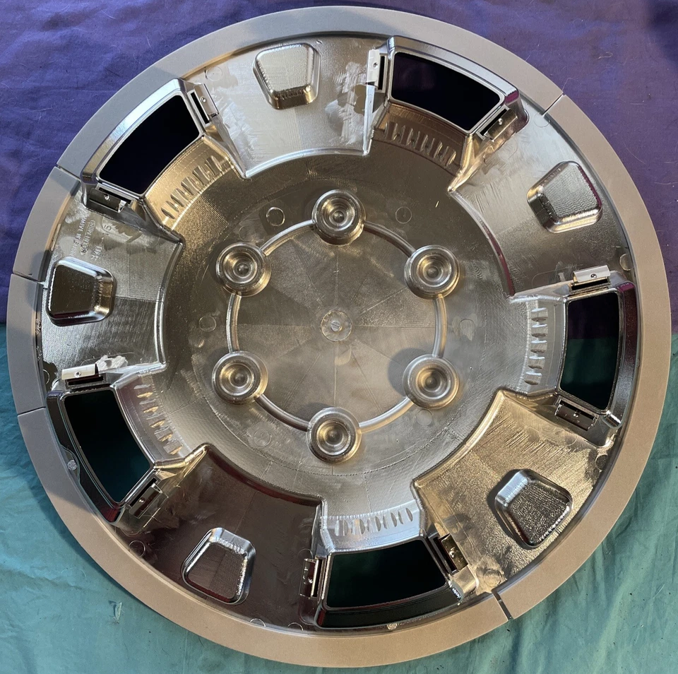 Para GMC CANYON 2004-2008 15” CUBIERTA DE RUEDA CROMADA IMP 310-X tapacubos ÚNICA (1) Foto 4 de 4