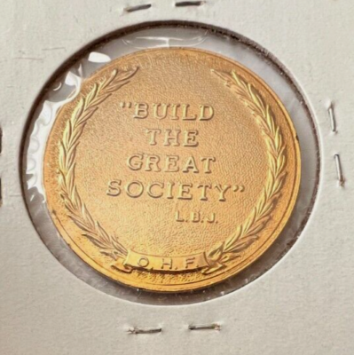 Lyndon Baines Johnson メダル ケース付き LBJ 36th President LYNDON BAINES JOHNSON 