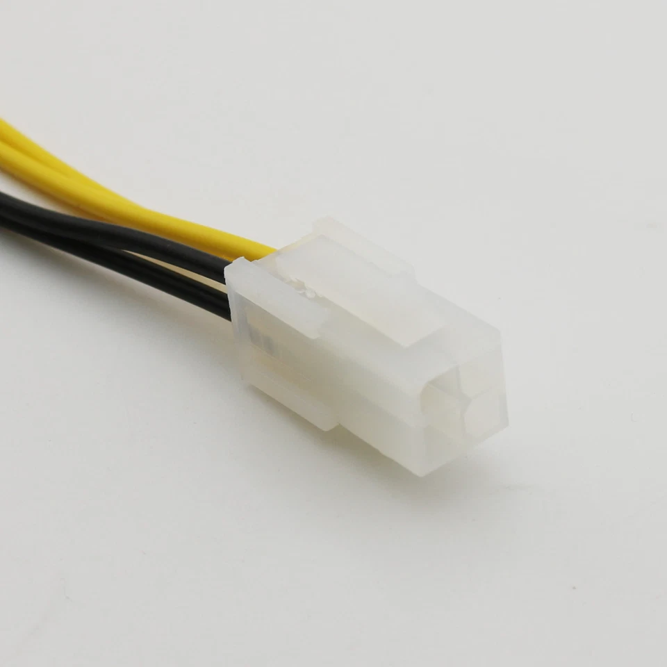 1pcs 20cm 4 Pin ATX & 4 pin LP4 Molex Male to 8 pin EPS Power Adapter Y Cable - Image 4 of 4