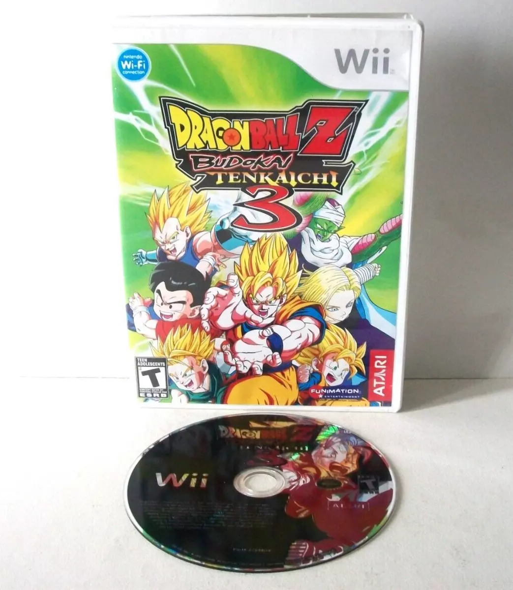 Used Dragon Ball Z Budokai Tenkaichi 3 - Nintendo Wii (Used