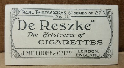 De Reszke Cigarettes Real Photographs 6th Series #11