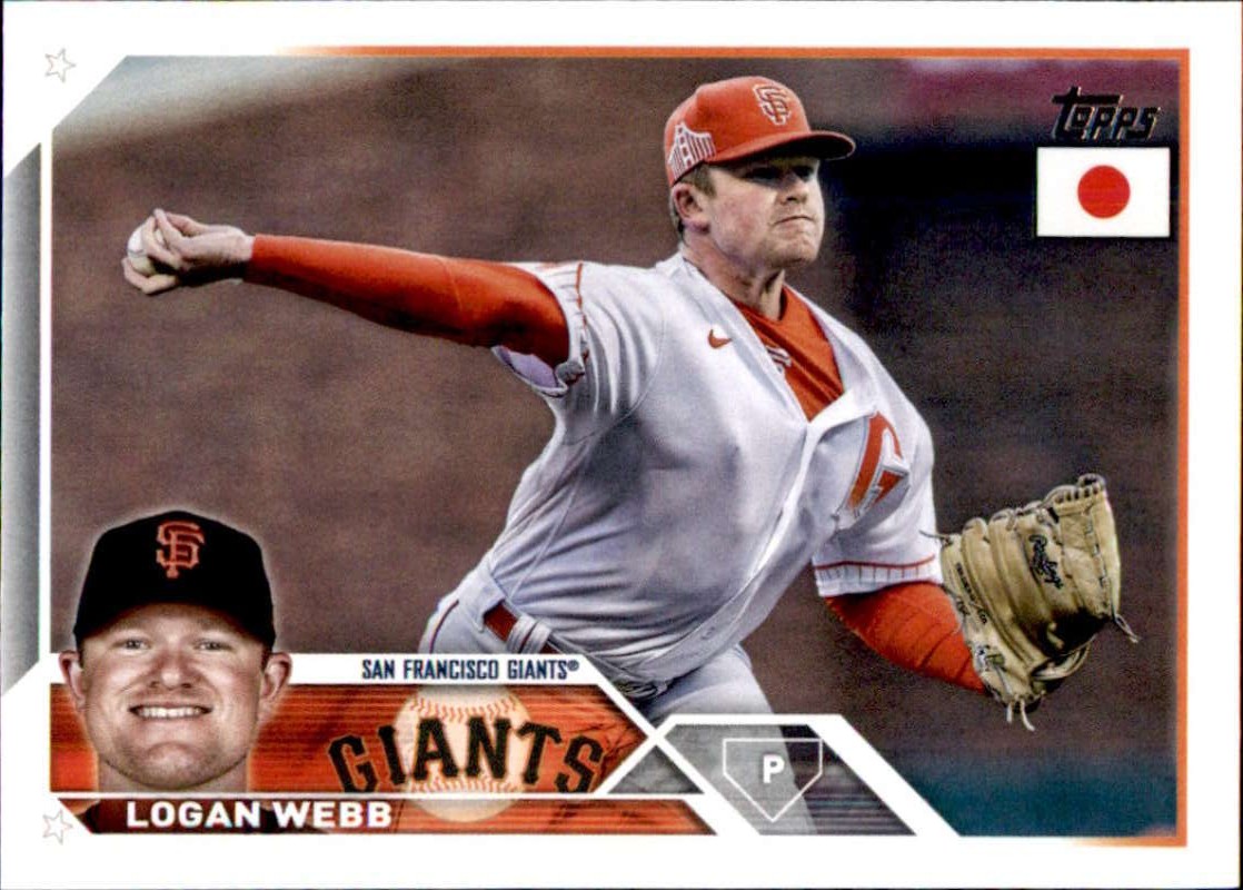 2023 Topps Japan Edition #116 Logan Webb San Francisco Giants